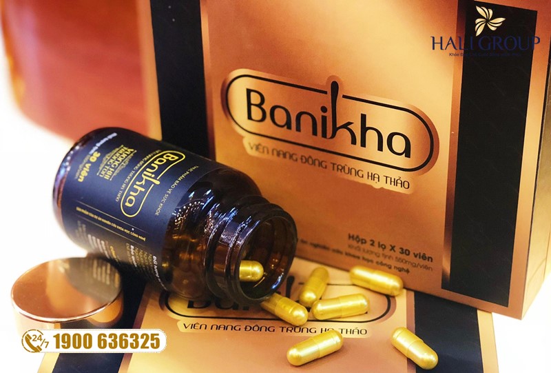 Viên nang đông trùng hạ thảo Banikha: sản phẩm cực kỳ tốt cho sức khỏe