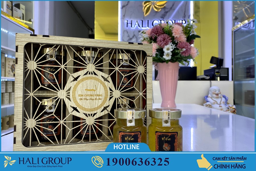 Nhà cung cấp Yến Chưng Với Đông Trùng Hạ Thảo Kim Cương Vàng Tiến Luật trên cả nước